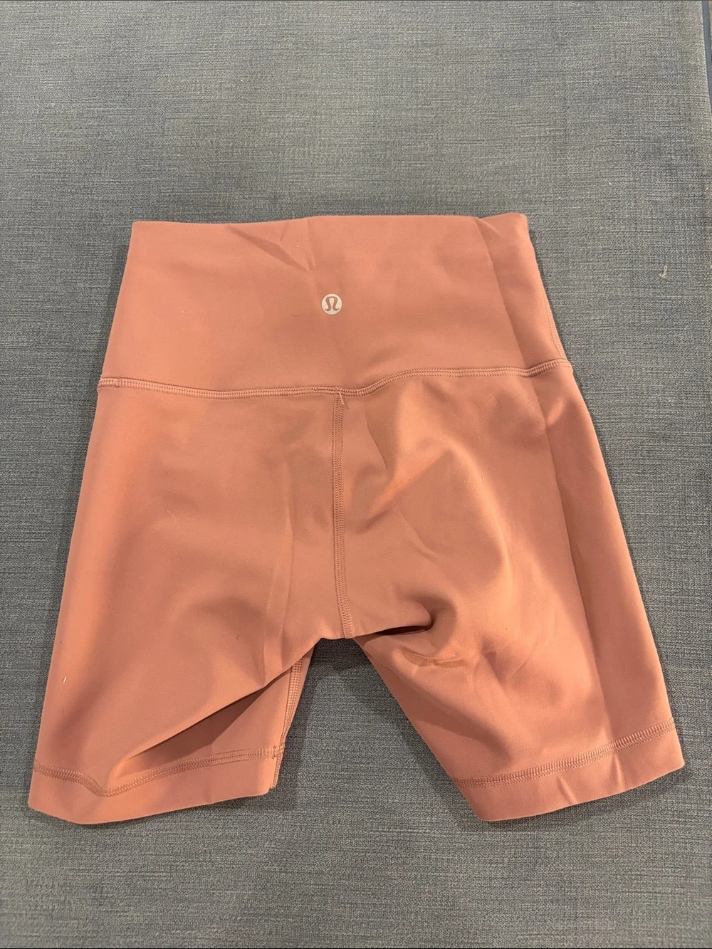 lululemon athletica High-Rise Bike Shorts - Terracotta
